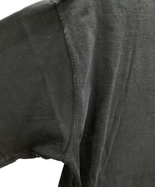 Yohji Yamamoto pour homme（ヨウジヤマモト プールオム）Yohji Yamamoto pour homme (ヨウジヤマモト プールオム) New Era (ニューエラ) 刺繍Tシャツ ブラック サイズ:XLの古着・服飾アイテム