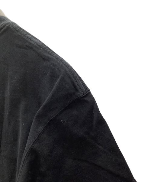 Yohji Yamamoto pour homme（ヨウジヤマモト プールオム）Yohji Yamamoto pour homme (ヨウジヤマモト プールオム) New Era (ニューエラ) 刺繍Tシャツ ブラック サイズ:XLの古着・服飾アイテム