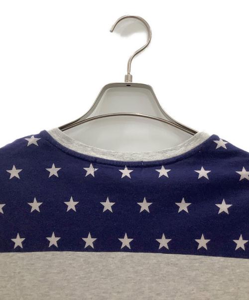 Hysteric Glamour（ヒステリックグラマー）Hysteric Glamour (ヒステリックグラマー) VネックカットソーHysteric Glamourグレー グレー サイズ:SIZE Lの古着・服飾アイテム