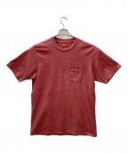 SUPREMEシュプリーム）の古着「Supreme　Overdyed pocket tee」｜ピンク