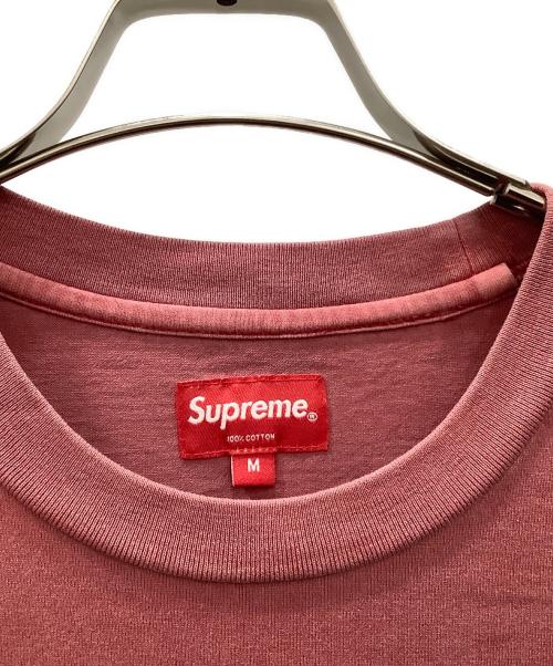 SUPREME（シュプリーム）SUPREME (シュプリーム) Supreme　Overdyed pocket tee ピンク サイズ:Mの古着・服飾アイテム