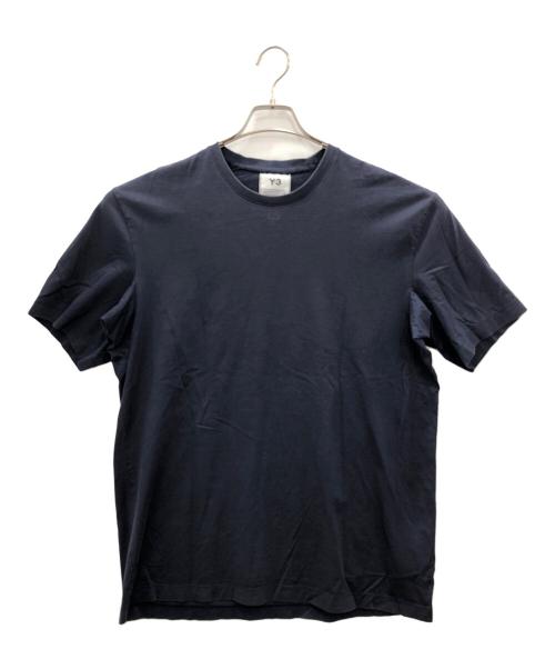 Y-3（ワイスリー）Y-3 (ワイスリー) バックロゴT ネイビー サイズ:Ｍの古着・服飾アイテム