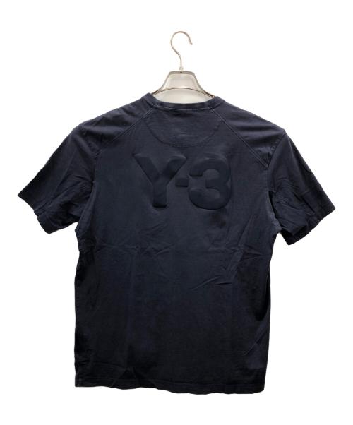 Y-3（ワイスリー）Y-3 (ワイスリー) バックロゴT ネイビー サイズ:Ｍの古着・服飾アイテム