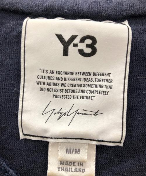 Y-3（ワイスリー）Y-3 (ワイスリー) バックロゴT ネイビー サイズ:Ｍの古着・服飾アイテム