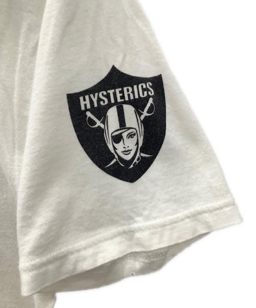 Hysteric Glamour（ヒステリックグラマー）Hysteric Glamour (ヒステリックグラマー) 5ガールプリントTシャツHysteric GlamourホワイトSIZE M ホワイト サイズ:SIZE Mの古着・服飾アイテム