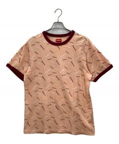 中古・古着通販】SUPREME (シュプリーム) Supreme FLOWERS TEE ピンク