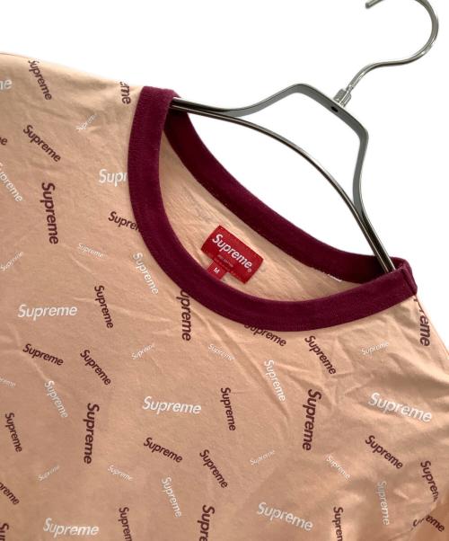SUPREME（シュプリーム）SUPREME (シュプリーム) Scatter Ringer オレンジ サイズ:Mの古着・服飾アイテム
