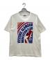 Hysteric Glamour（ヒステリックグラマー）の古着「レインボーガールプリントTシャツHysteric GlamourホワイトSIZE L毛羽立ち有」｜ホワイト