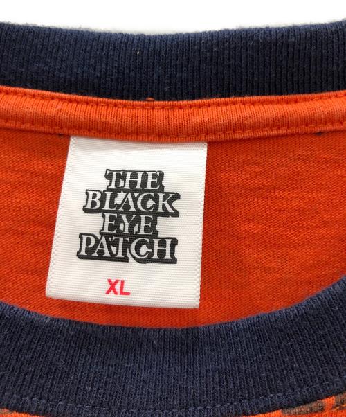 BlackEyePatch（ブラックアイパッチ）BlackEyePatch (ブラックアイパッチ) プリントTシャツ オレンジ サイズ:XLの古着・服飾アイテム