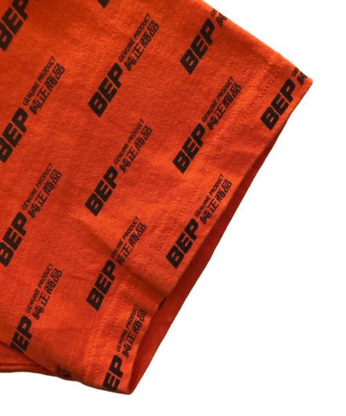 BlackEyePatch（ブラックアイパッチ）BlackEyePatch (ブラックアイパッチ) プリントTシャツ オレンジ サイズ:XLの古着・服飾アイテム