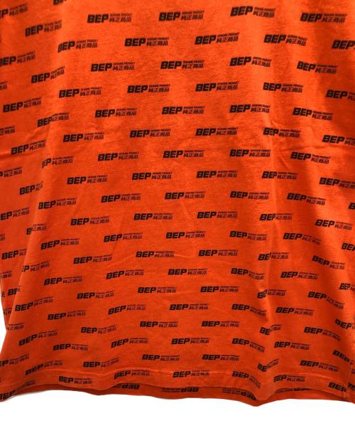 BlackEyePatch（ブラックアイパッチ）BlackEyePatch (ブラックアイパッチ) プリントTシャツ オレンジ サイズ:XLの古着・服飾アイテム