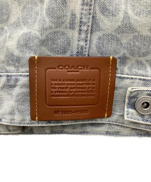 COACH（コーチ）COACH (コーチ) デニムジャケット スカイブルー サイズ:Sの古着・服飾アイテム