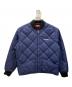 SUPREME（シュプリーム）の古着「Supreme　QUIT YOUR JOB QUILTED WORK JACKET」｜ネイビー
