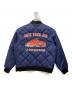 SUPREME (シュプリーム) Supreme　QUIT YOUR JOB QUILTED WORK JACKET ネイビー サイズ:L：30000円