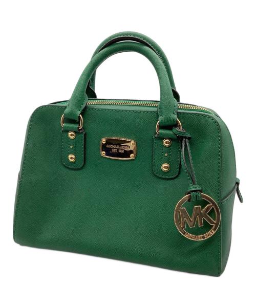 MICHAEL KORS（マイケル・コース）MICHAEL KORS (マイケルコース) 2WAYショルダーバッグ グリーンの古着・服飾アイテム