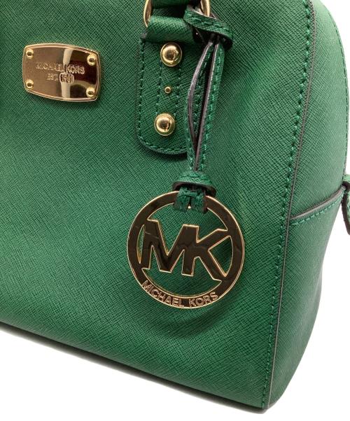 MICHAEL KORS（マイケル・コース）MICHAEL KORS (マイケルコース) 2WAYショルダーバッグ グリーンの古着・服飾アイテム