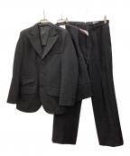 GANGSTERVILLEギャングスタービル）の古着「GANGSTERVILLE　3Pセットアップスーツ」｜ブラック