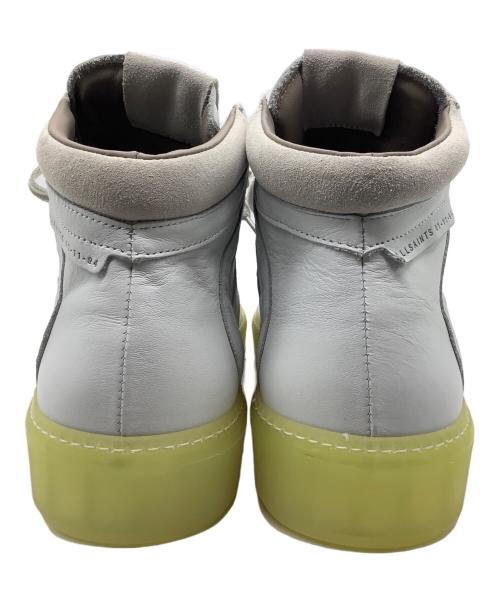 ALL SAINTS（オールセインツ）ALL SAINTS (オールセインツ) ハイカットスニーカー ホワイト サイズ:27.5㎝の古着・服飾アイテム