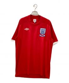 UMBRO（アンブロ）の古着「サッカーユニフォームUMBROレッド イングランド代表2010未使用品」｜レッド
