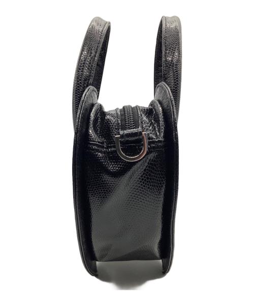 MILK（ミルク）MILK (ミルク) jouetie (ジュエティ) ハート型ハンドバッグ ブラックの古着・服飾アイテム