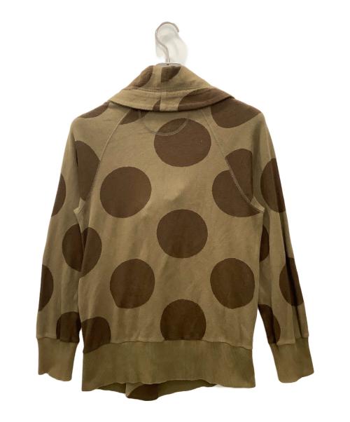 Vivienne Westwood RED LABEL（ヴィヴィアンウエストウッドレッドレーベル）Vivienne Westwood RED LABEL (ヴィヴィアンウエストウッドレッドレーベル) Vivienne Westwood RED LABEL変形ジップパーカー ブラウン サイズ:3の古着・服飾アイテム