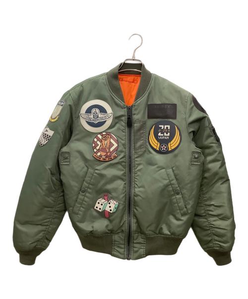 AVIREX（アヴィレックス）AVIREX (アヴィレックス) AVIREX　TOP GUN　MA-1ジャケット カーキ サイズ:Lの古着・服飾アイテム