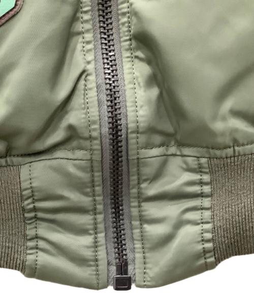 AVIREX（アヴィレックス）AVIREX (アヴィレックス) AVIREX　TOP GUN　MA-1ジャケット カーキ サイズ:Lの古着・服飾アイテム