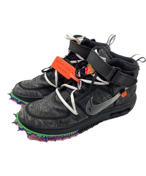 NIKE（ナイキ）NIKE (ナイキ) OFFWHITE (オフホワイト) ハイカットスニーカー ブラック サイズ:27.5㎝の古着・服飾アイテム