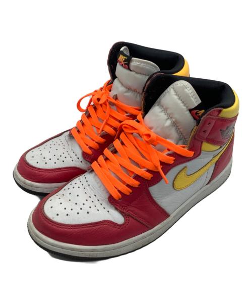 NIKE（ナイキ）NIKE (ナイキ) ハイカットスニーカー レッド サイズ:27cmの古着・服飾アイテム