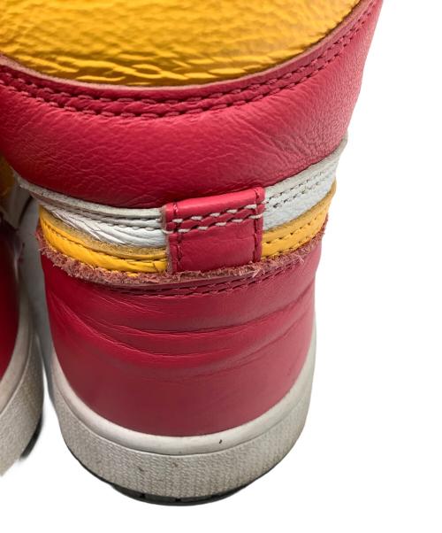 NIKE（ナイキ）NIKE (ナイキ) ハイカットスニーカー レッド サイズ:27cmの古着・服飾アイテム