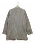 COLLAGE (コラージュ) ノーカラーコートCOLLAGEチェックグレー グレー サイズ:SIZE FREE：4000円