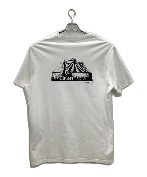 MONCLER（モンクレール）MONCLER (モンクレール) FRGMT (フラグメントデザイン) 半袖カットソー ホワイト サイズ:XLの古着・服飾アイテム