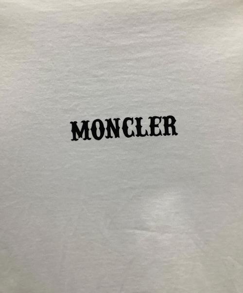 MONCLER（モンクレール）MONCLER (モンクレール) FRGMT (フラグメントデザイン) 半袖カットソー ホワイト サイズ:XLの古着・服飾アイテム