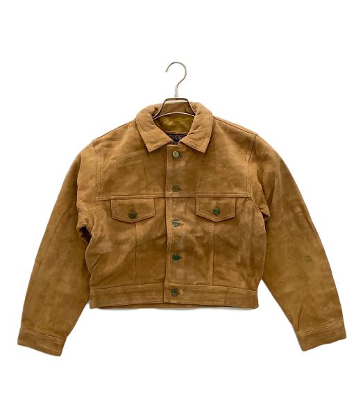 -（-）- (-) トラッカージャケット ブラウン 古着 ブラウン サイズ:FREEの古着・服飾アイテム