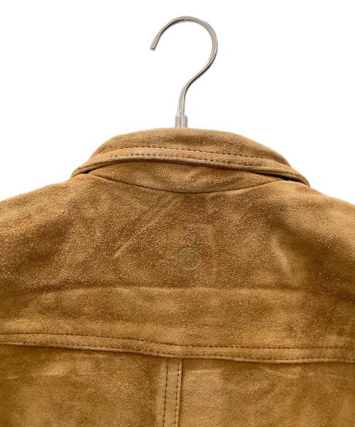 -（-）- (-) トラッカージャケット ブラウン 古着 ブラウン サイズ:FREEの古着・服飾アイテム