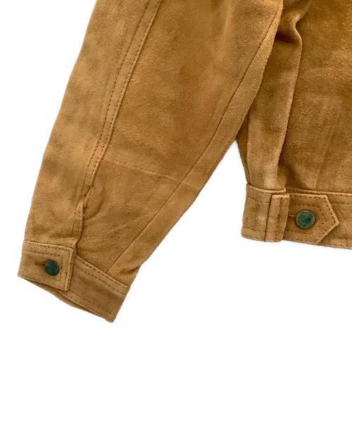 -（-）- (-) トラッカージャケット ブラウン 古着 ブラウン サイズ:FREEの古着・服飾アイテム