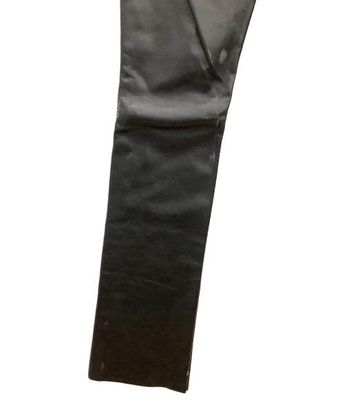 Schott（ショット）Schott (ショット) レザーパンツ Schott ブラック メンズ ブラック サイズ:W26(66cm)の古着・服飾アイテム