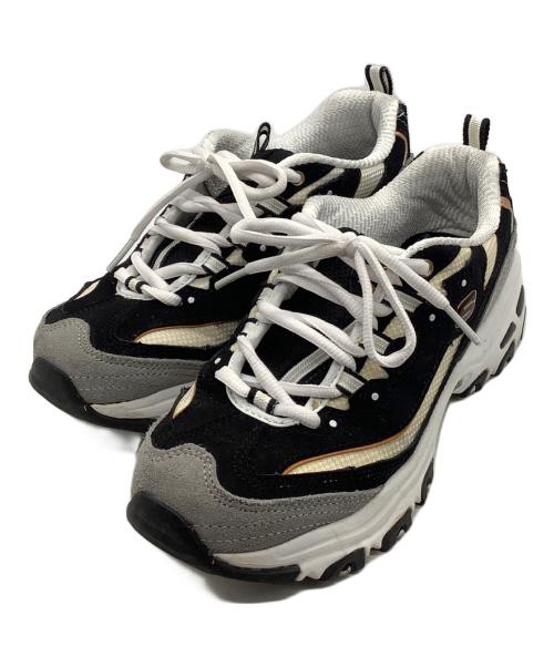 SKECHERS（スケッチャーズ）SKECHERS (スケッチャーズ) スニーカー SKECHERS USED ブラック サイズ:24cmの古着・服飾アイテム