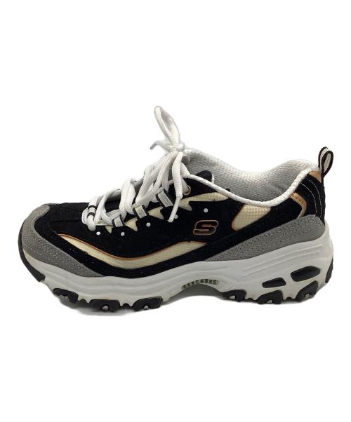 SKECHERS（スケッチャーズ）SKECHERS (スケッチャーズ) スニーカー SKECHERS USED ブラック サイズ:24cmの古着・服飾アイテム