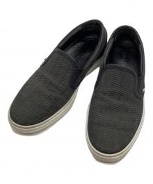 JIMMY CHOO（ジミーチュウ）の古着「スリッポン」｜ブラック