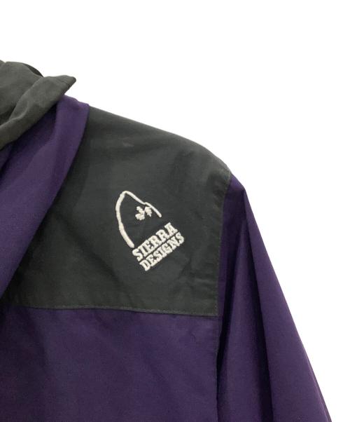 SIERRA DESIGNS（シエラデザインズ）SIERRA DESIGNS (シエラデザインズ) マウンテンパーカーSIERRA DESIGNSパープルBLACK WATER DESIGNS LIMITED パープル サイズ:SIZE Mの古着・服飾アイテム