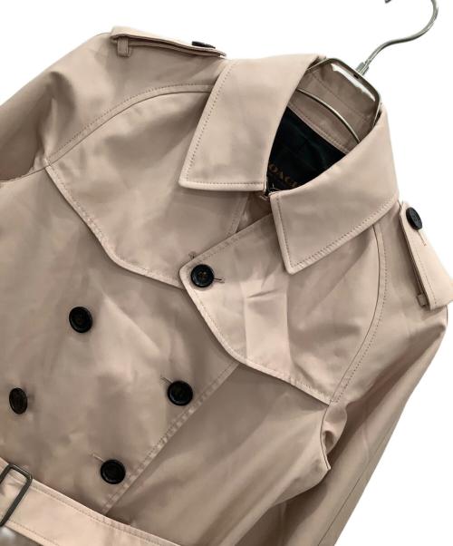 COACH（コーチ）COACH (コーチ) トレンチコート ピンク サイズ:Sの古着・服飾アイテム