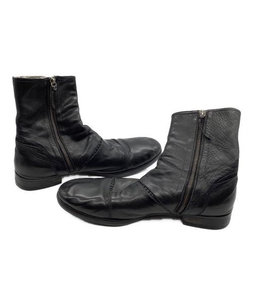 Alfredo BANNISTER（アルフレッドバニスター）Alfredo BANNISTER (アルフレッドバニスター) レザーブーツ ブラック サイズ:41の古着・服飾アイテム