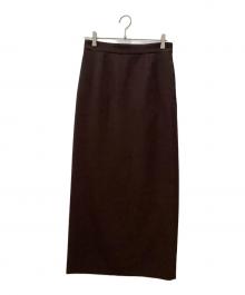 journal standard L'essage（ジャーナルスタンダード レサージュ）の古着「PEトロペンシルスカート」｜ブラウン