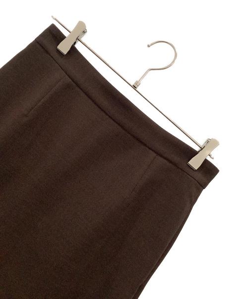 journal standard L'essage（ジャーナルスタンダード レサージュ）journal standard L'essage (ジャーナルスタンダード レサージュ) PEトロペンシルスカート ブラウン サイズ:38の古着・服飾アイテム