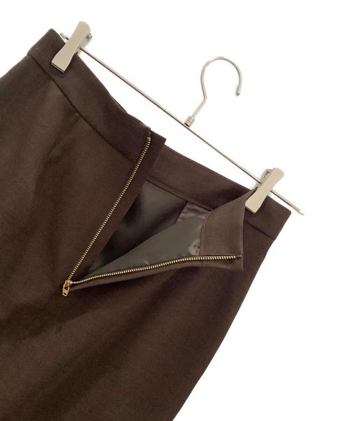 journal standard L'essage（ジャーナルスタンダード レサージュ）journal standard L'essage (ジャーナルスタンダード レサージュ) PEトロペンシルスカート ブラウン サイズ:38の古着・服飾アイテム