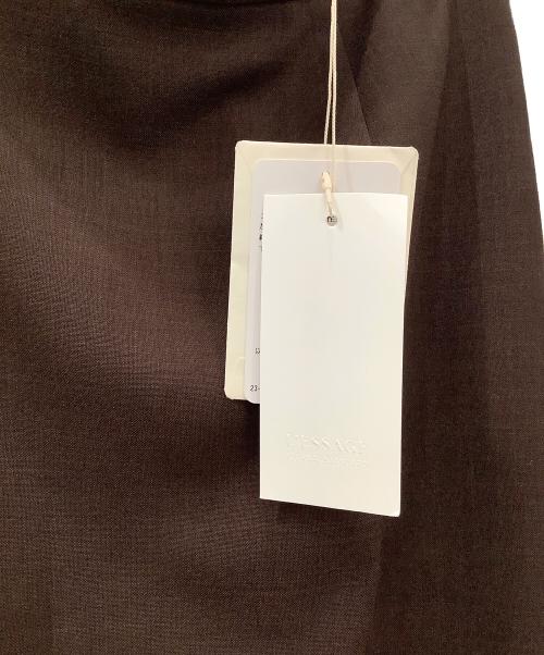 journal standard L'essage（ジャーナルスタンダード レサージュ）journal standard L'essage (ジャーナルスタンダード レサージュ) PEトロペンシルスカート ブラウン サイズ:38の古着・服飾アイテム