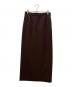 journal standard L'essage（ジャーナルスタンダード レサージュ）の古着「PEトロペンシルスカート」｜ブラウン