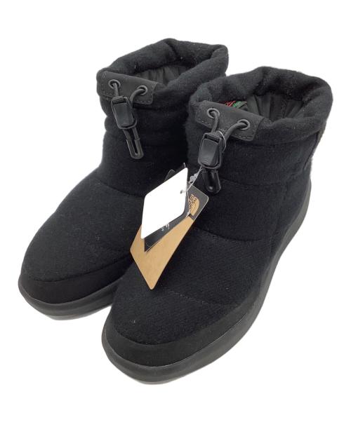 THE NORTH FACE（ザ ノース フェイス）THE NORTH FACE (ザ ノース フェイス) W Nuptse Bootie WP Logo Short ブラック サイズ:22の古着・服飾アイテム