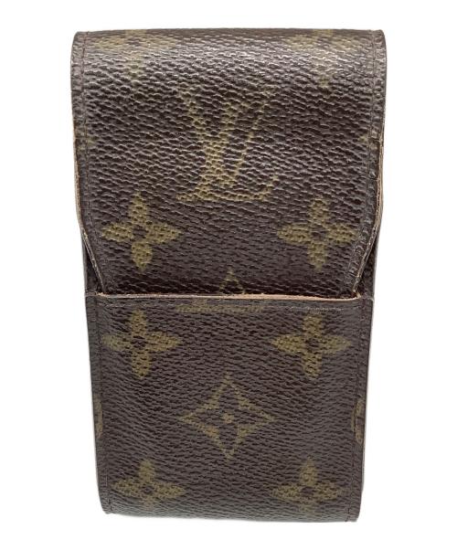 LOUIS VUITTON（ルイ ヴィトン）LOUIS VUITTON (ルイ ヴィトン) エテュイ・シガレット ブラウンの古着・服飾アイテム